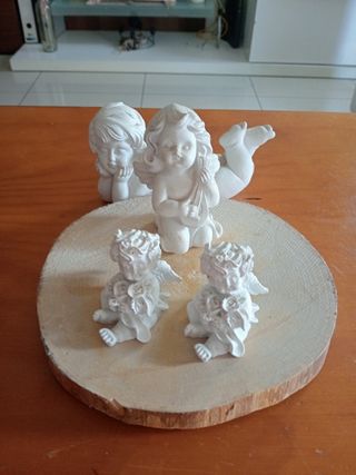Figuras de Ángeles de Cerámica.
