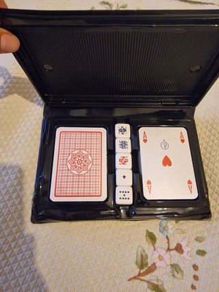 Set Carte da Poker con Dadi