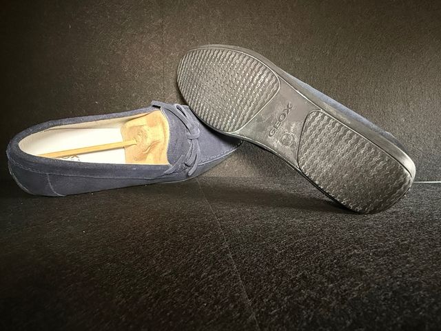 Geox U Ascanio Mocasines Hombre Azul Talla 46