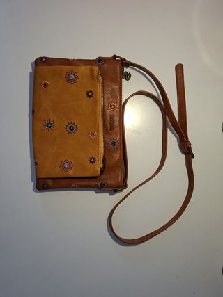 Bolso Desigual Piel Marrón