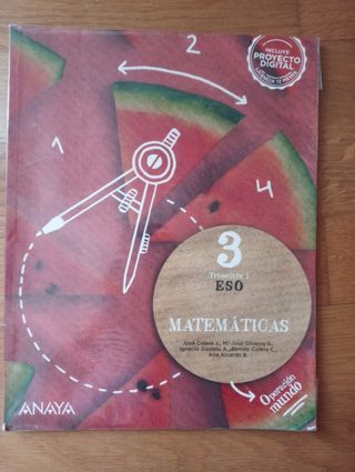 Matemáticas 3° ESO Trimestre 1