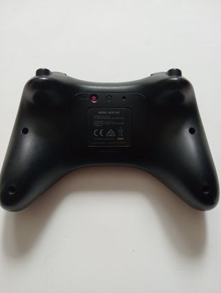 Mando Pro Wii U Original Nintendo Negro