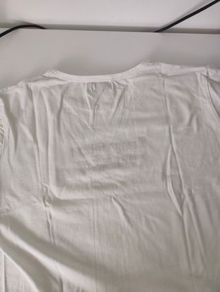 Camiseta Tommy Hilfiger Blanca Talla L