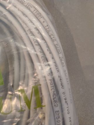 Latiguillos Ethernet Cat5 2M (16 Unidades)
