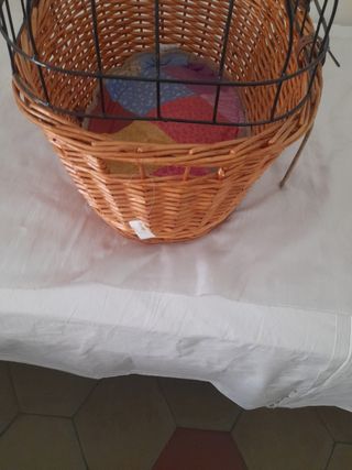 Cesta da bicicletta per animali nuova