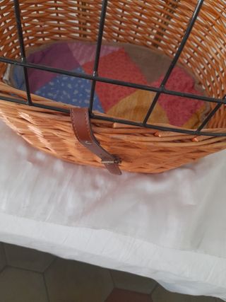 Cesta da bicicletta per animali nuova