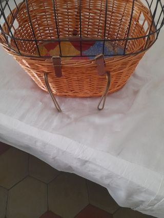 Cesta da bicicletta per animali nuova