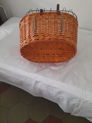 Cesta da bicicletta per animali nuova