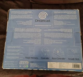 Consola Sega Dreamcast Blanca Completa