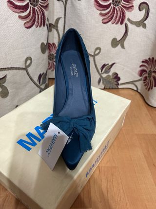 Zapatos de tacón Marypaz azules