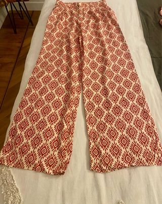 Conjunto top y pantalón estampado