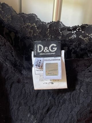 Abito Dolce & Gabbana pizzo nero