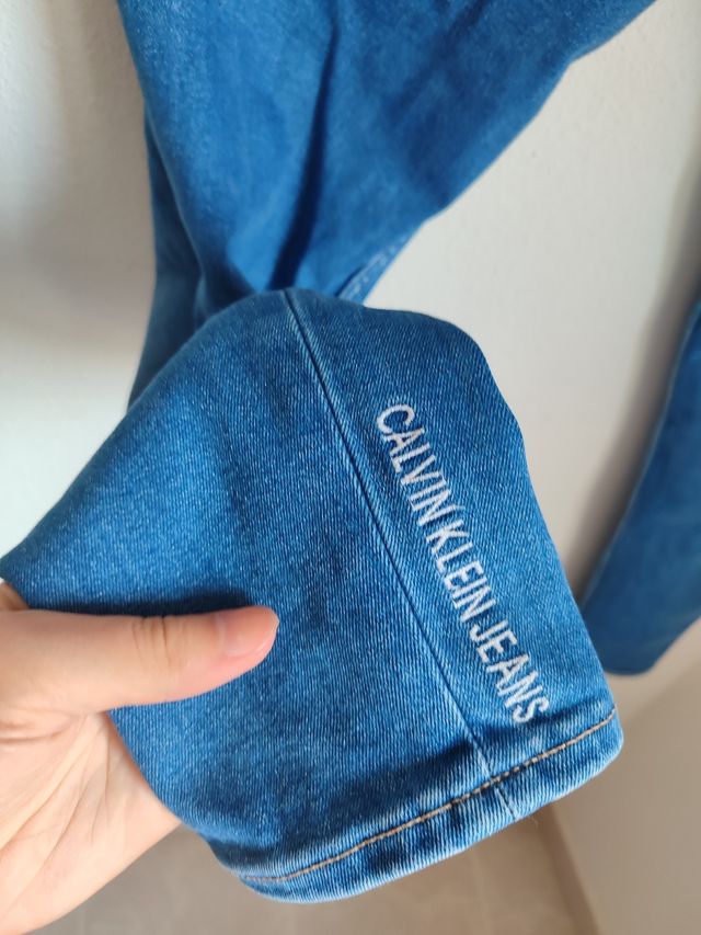 Vaqueros Calvin Klein mujer azules