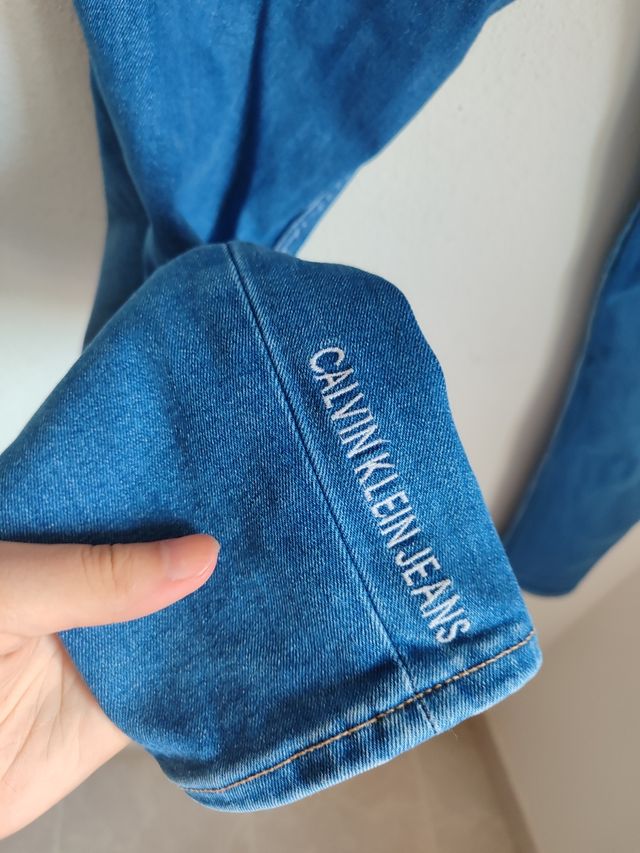 Vaqueros Calvin Klein mujer azules