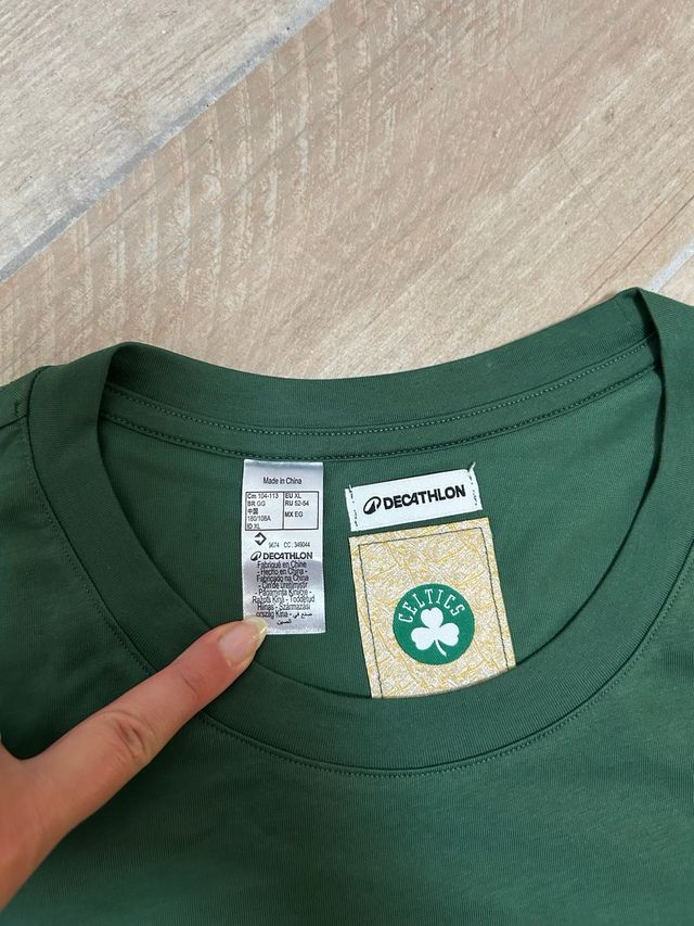 T-shirt verde Boston Celtics
