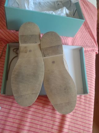 Zapatos de vestir para niño beige