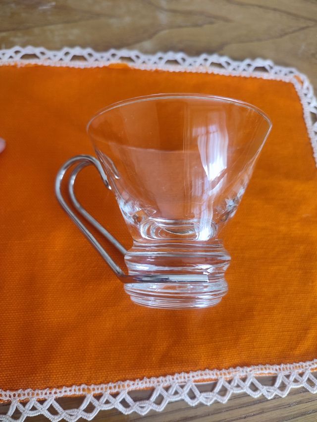 10 Tazzine da Caffè o Punch  Vetro