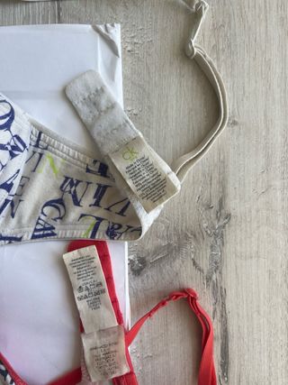 CALVIN KLEIN: 2 sujetadores espuma 75C Europa