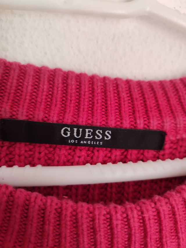 Jersey Guess Fucsia con Cordones