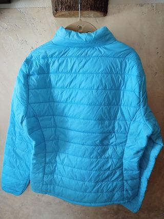 Piumino donna leggero blu