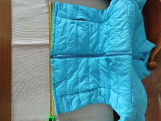 Piumino donna leggero blu