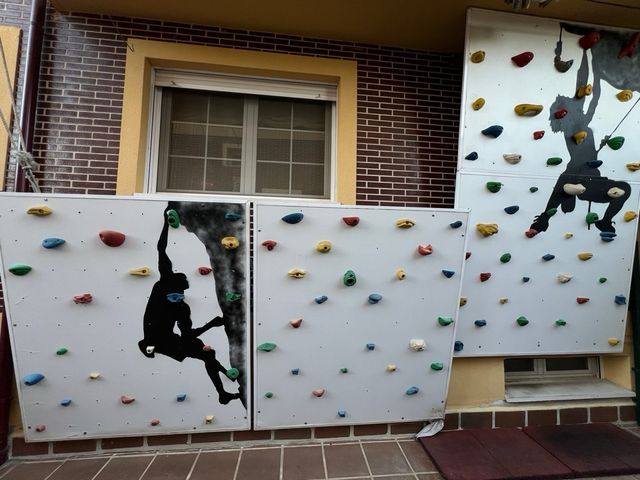 Rocódromo 4 Tableros Estructura Inox