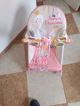 Mecedora para bebé Swan Princess