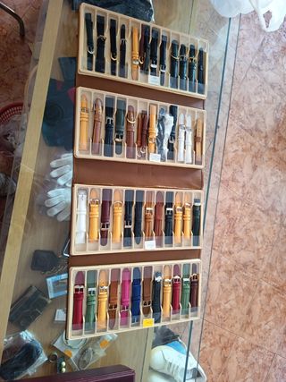 Expositor de correas de reloj