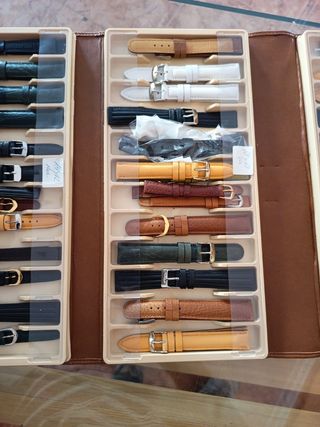 Expositor de correas de reloj
