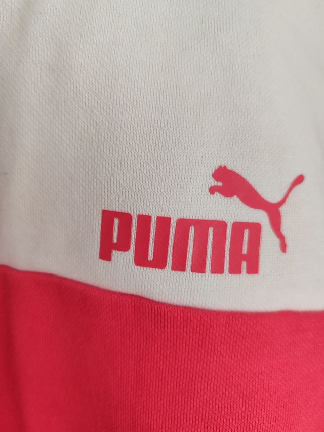 Sudadera corta Puma rosa