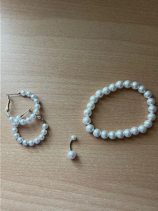 Conjunto de Joyas Perlas