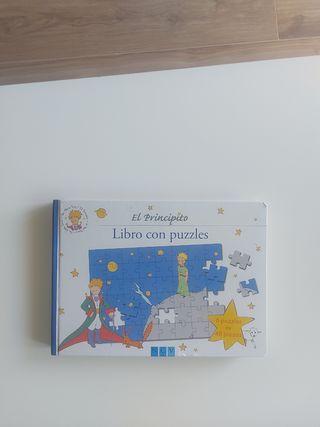 Libro con puzzles, El principito 