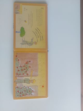 Libro con puzzles, El principito 