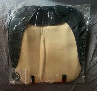 Funda asiento coche delantero - Negro/Rojo