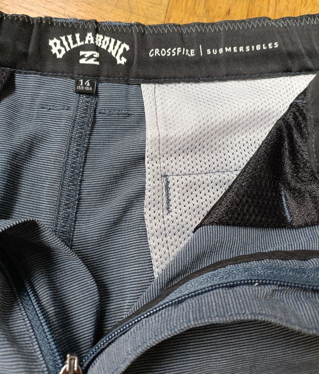 Pantalón corto Billabong Crossfire niño talla 14