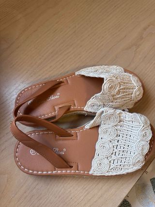 Menorquinas Marrones Talla 37