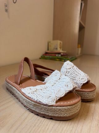 Menorquinas Marrones Talla 37