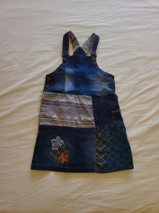 Vestido peto Desigual vaquero 9/10 años