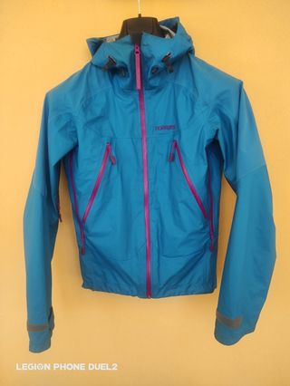 Norrona Giubbino Uomo Impermeabile Blu