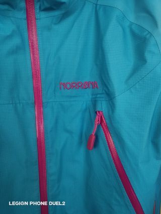 Norrona Giubbino Uomo Impermeabile Blu