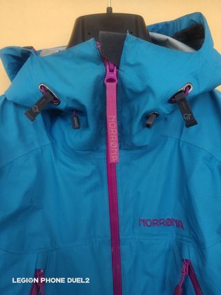 Norrona Giubbino Uomo Impermeabile Blu
