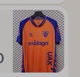 Camiseta Fútbol Málaga UAX Naranja