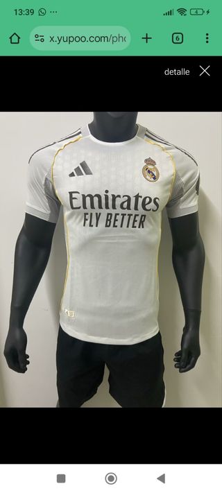 Camiseta Fútbol Málaga UAX Naranja