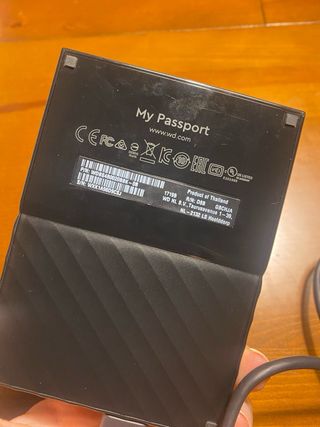 Disco Duro Externo WD 2TB