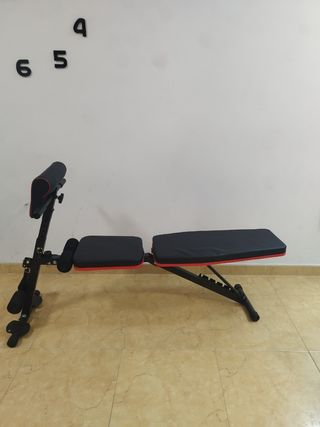 Banco de musculación ajustable