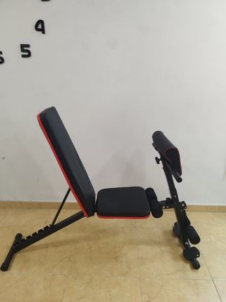 Banco de musculación ajustable