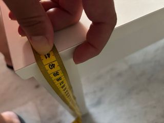 Mesa de centro blanca