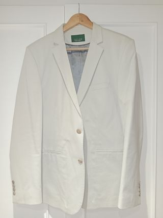 Chaqueta Americana Zara Man Beige