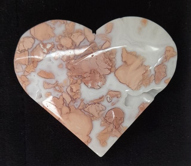 Cuore in agata rosa Shakura 42g