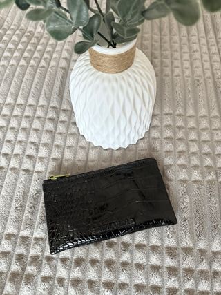 Monedero Bimba y Lola Negro Cocodrilo